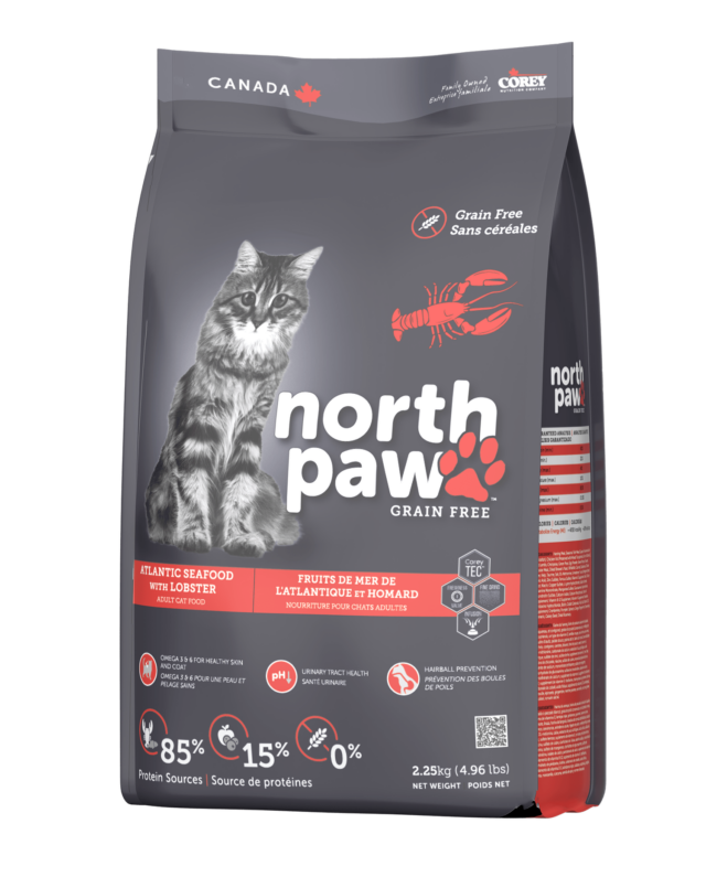 NORTH PAW GRAIN FREE ATLANTIC SEAFOOD WITH LOBSTER ADULT CAT FOOD