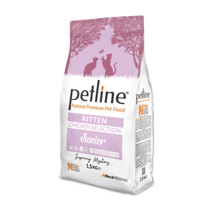 PetLine Kitten Chicken Cat Food at MiniPetsWorld