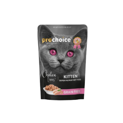 ProChoice Grain-Free Kitten Jelly – Chicken & Liver